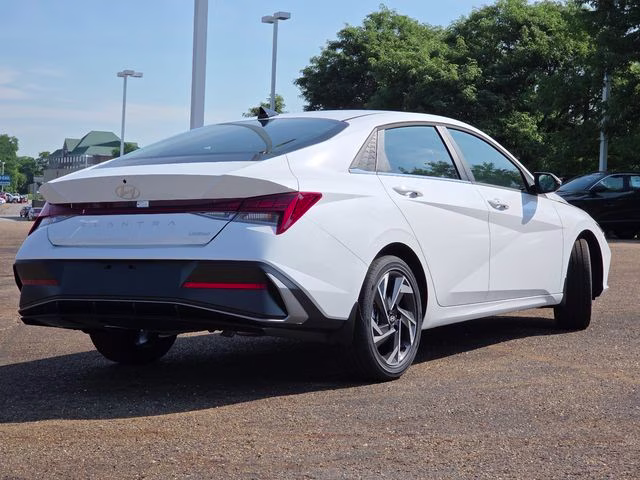2026 Serenity White Pearl Hyundai Elantra Limited FWD Sedan