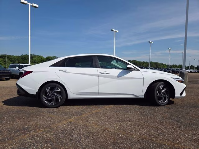 2026 Serenity White Pearl Hyundai Elantra Limited FWD Sedan