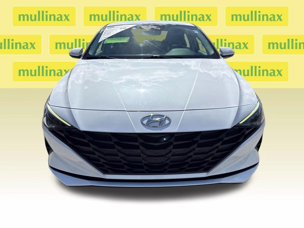 2021 Quartz White Hyundai Elantra SEL FWD Sedan