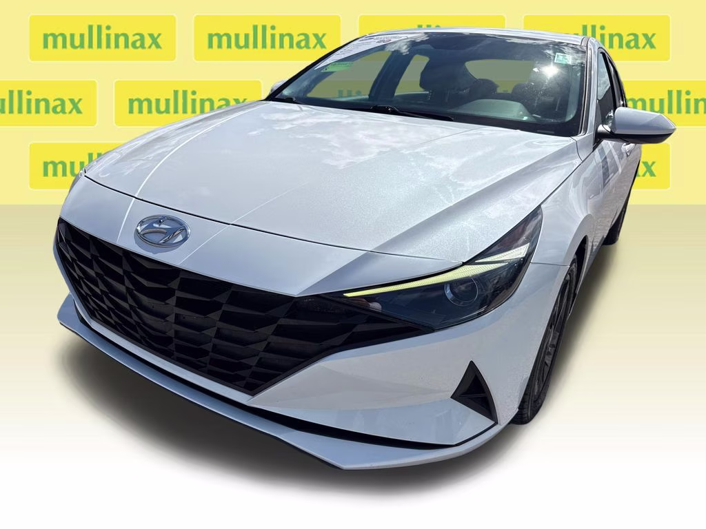 2021 Quartz White Hyundai Elantra SEL FWD Sedan