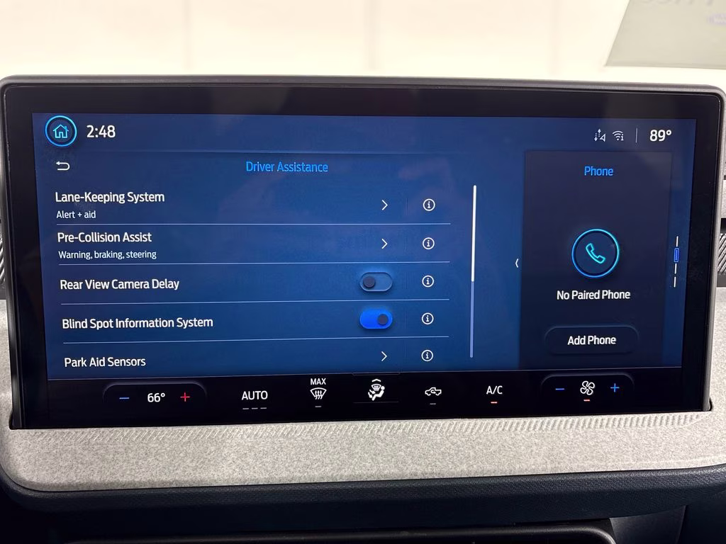 2026 Light Blue Ford Maverick XLT FWD Truck