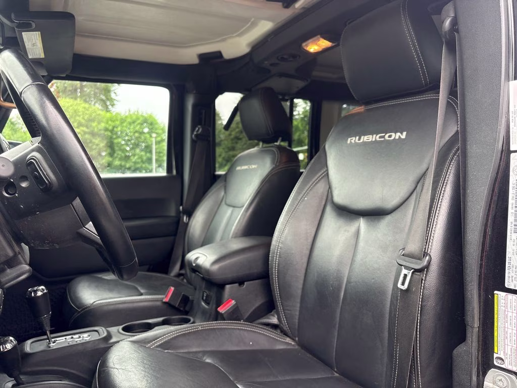 2018 Black Clearcoat Jeep Wrangler JK Unlimited Rubicon 4X4 SUV