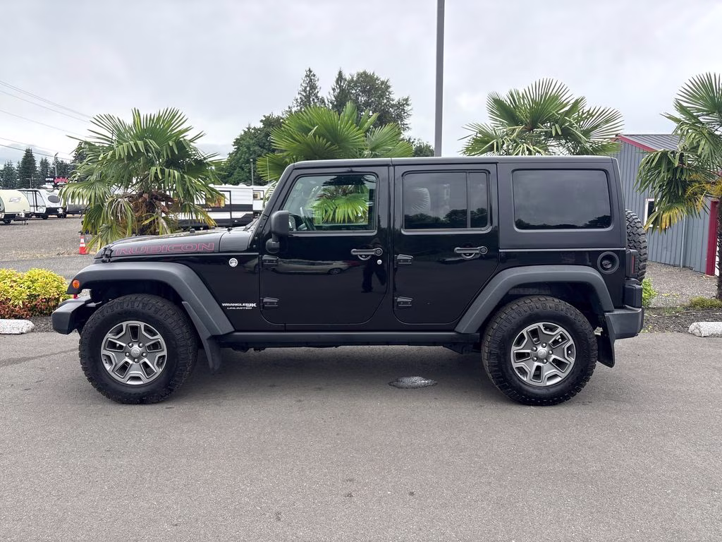 2018 Black Clearcoat Jeep Wrangler JK Unlimited Rubicon 4X4 SUV
