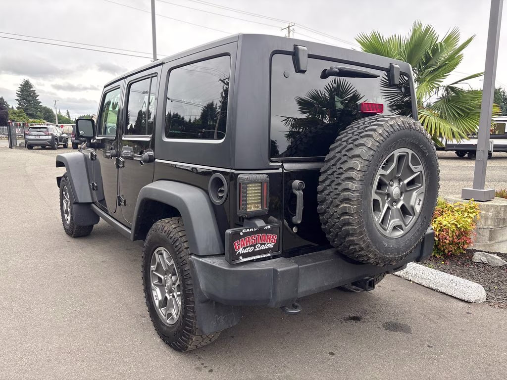 2018 Black Clearcoat Jeep Wrangler JK Unlimited Rubicon 4X4 SUV