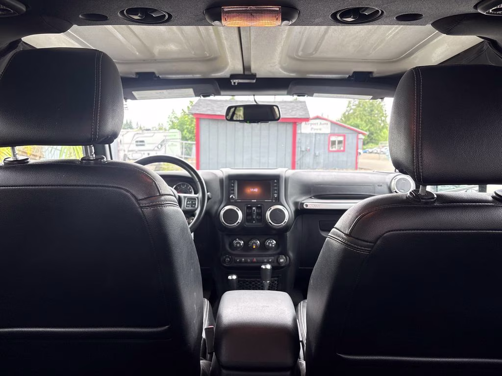 2018 Black Clearcoat Jeep Wrangler JK Unlimited Rubicon 4X4 SUV