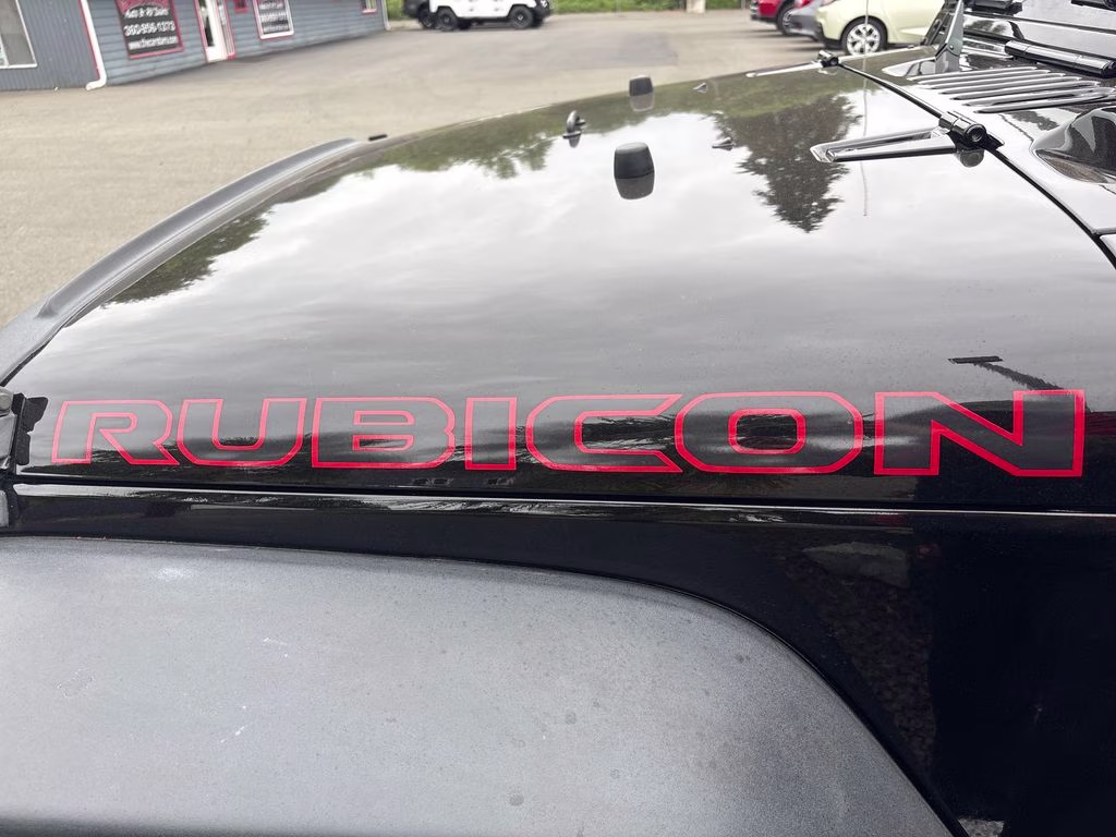 2018 Black Clearcoat Jeep Wrangler JK Unlimited Rubicon 4X4 SUV
