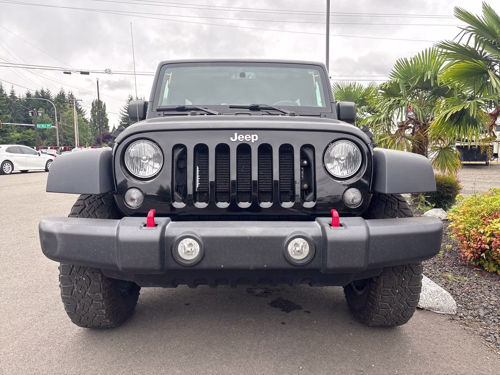 2018 Black Clearcoat Jeep Wrangler JK Unlimited Rubicon 4X4 SUV