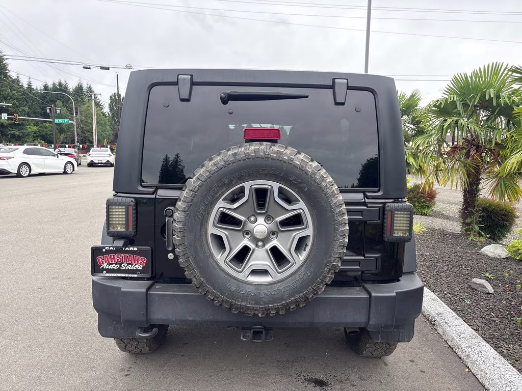 2018 Black Clearcoat Jeep Wrangler JK Unlimited Rubicon 4X4 SUV