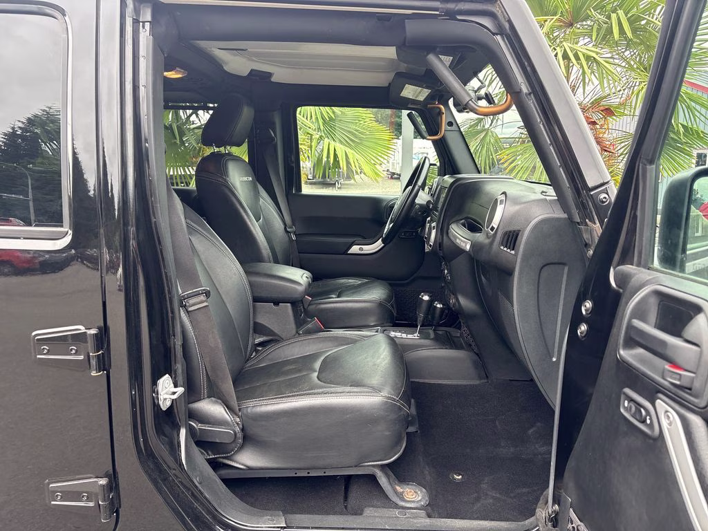 2018 Black Clearcoat Jeep Wrangler JK Unlimited Rubicon 4X4 SUV