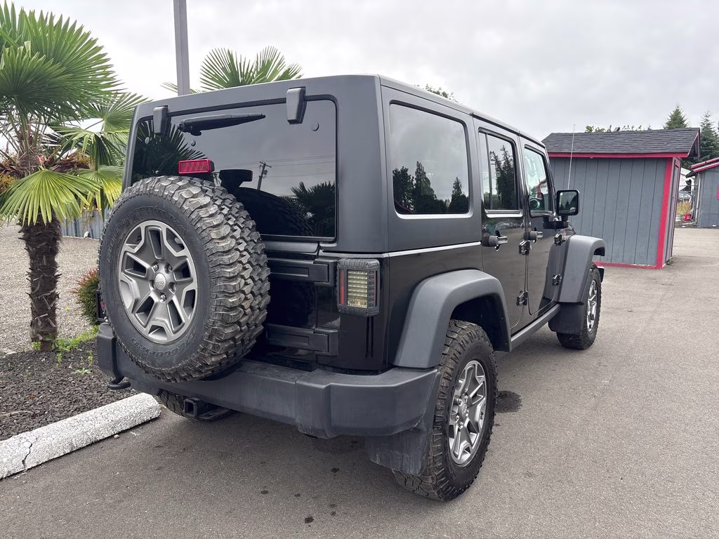 2018 Black Clearcoat Jeep Wrangler JK Unlimited Rubicon 4X4 SUV