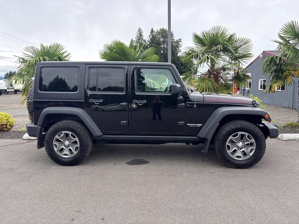 2018 Black Clearcoat Jeep Wrangler JK Unlimited Rubicon 4X4 SUV