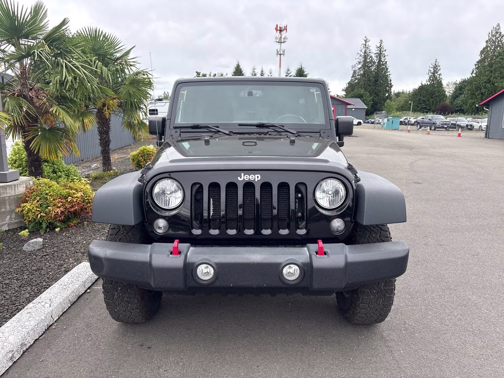 2018 Black Clearcoat Jeep Wrangler JK Unlimited Rubicon 4X4 SUV