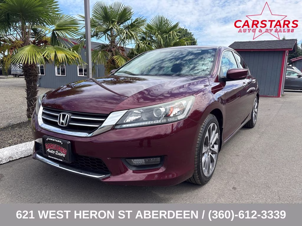2014 Red Honda Accord Sport FWD Sedan