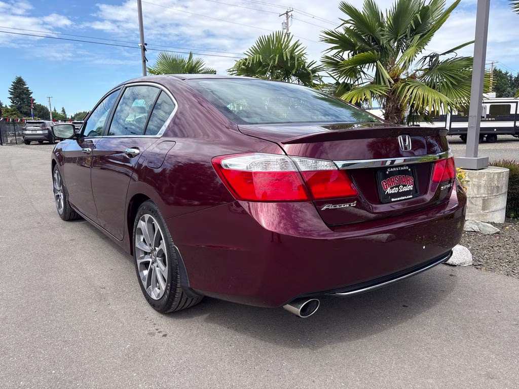 2014 Red Honda Accord Sport FWD Sedan