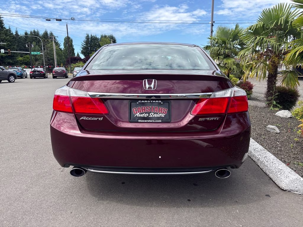 2014 Red Honda Accord Sport FWD Sedan
