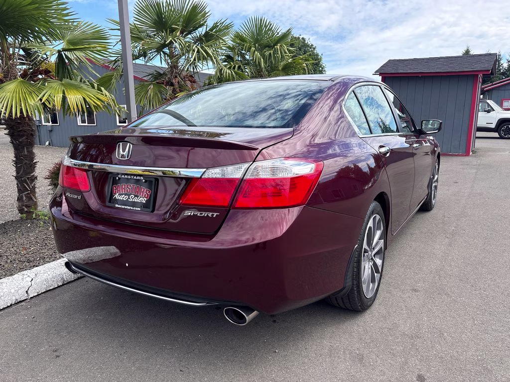 2014 Red Honda Accord Sport FWD Sedan