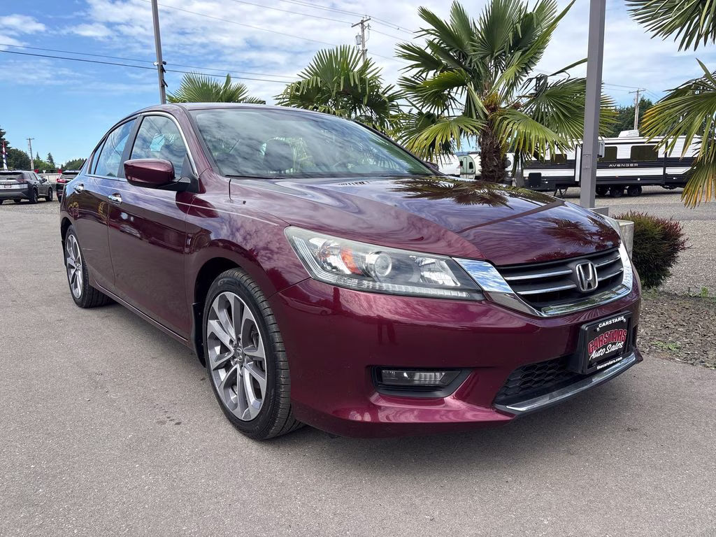 2014 Red Honda Accord Sport FWD Sedan