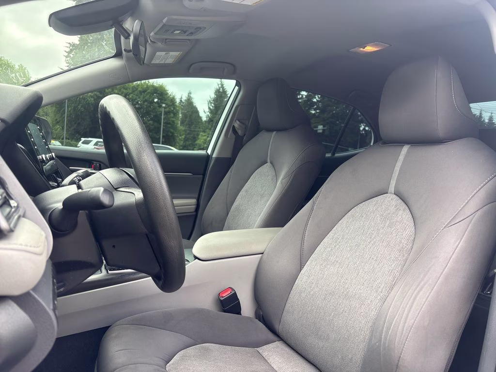 2022 White Toyota Camry LE AWD Sedan