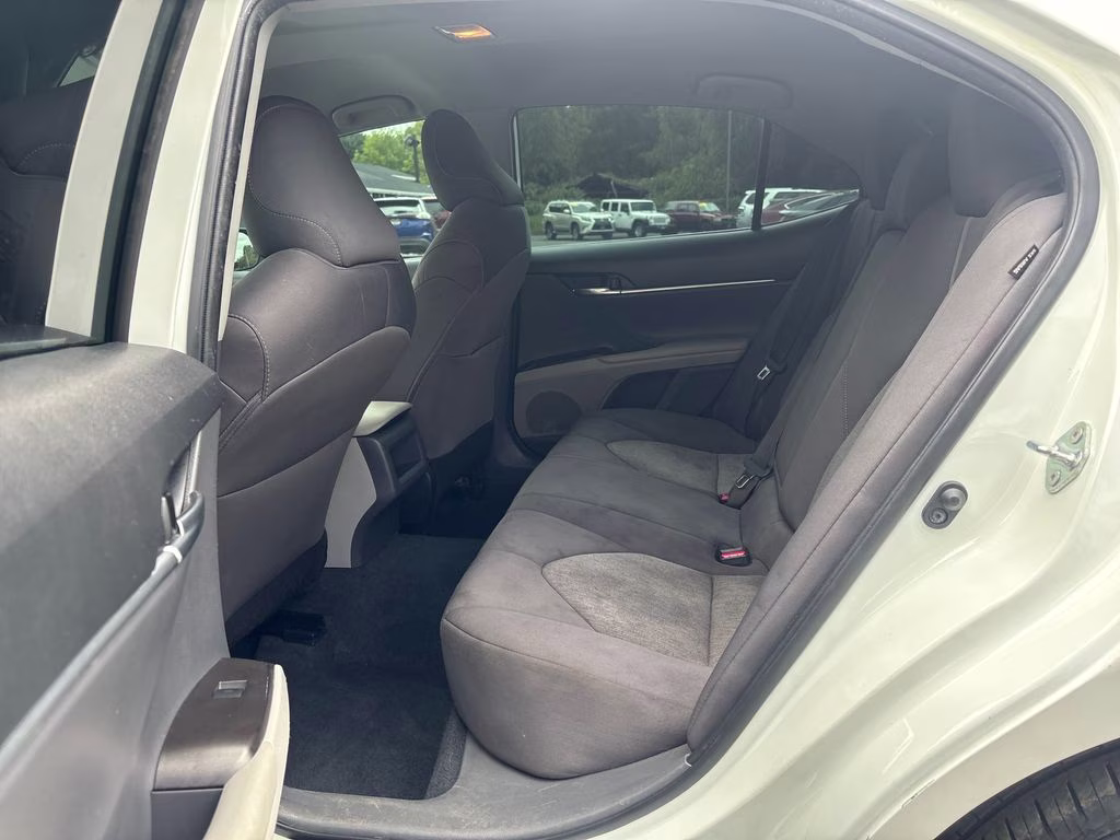 2022 White Toyota Camry LE AWD Sedan