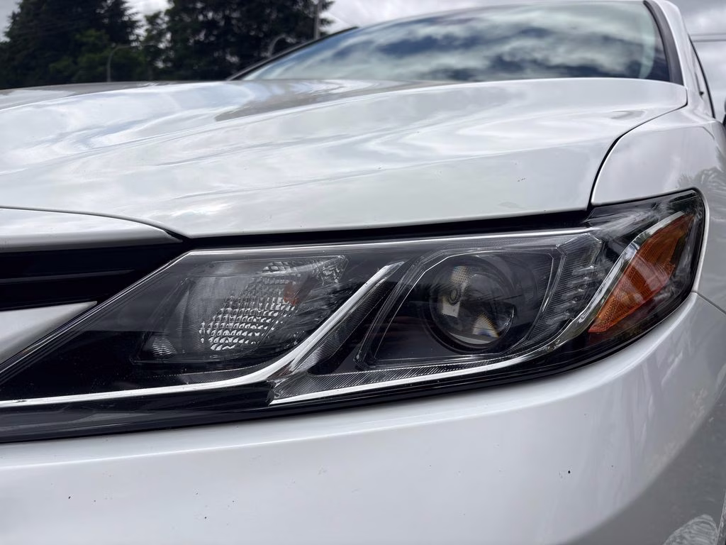 2022 White Toyota Camry LE AWD Sedan