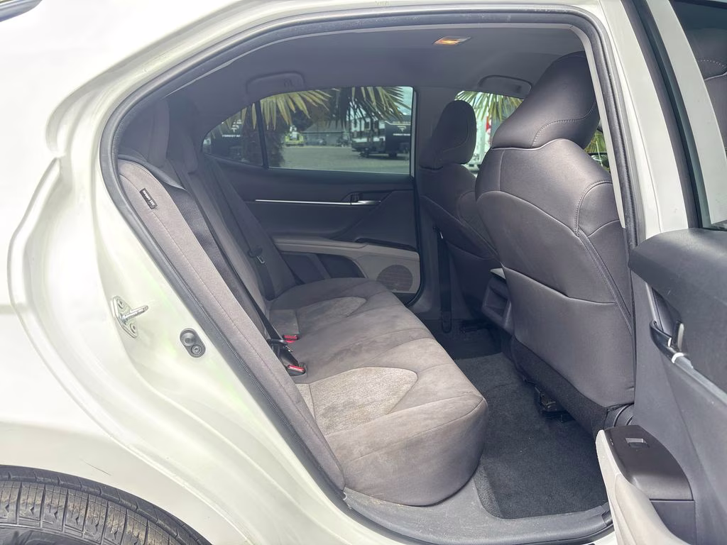 2022 White Toyota Camry LE AWD Sedan