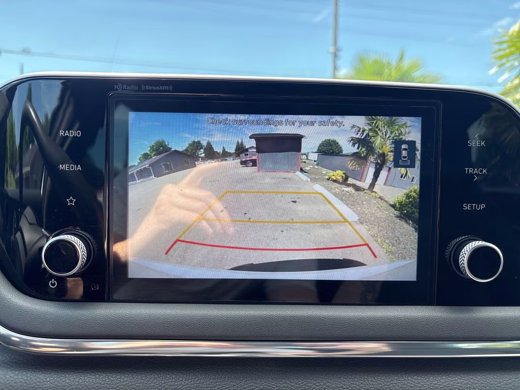 2021 White Hyundai Sonata SEL Plus FWD Sedan