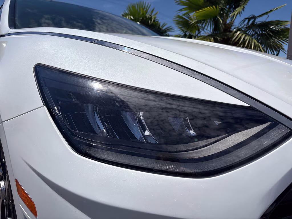 2021 White Hyundai Sonata SEL Plus FWD Sedan