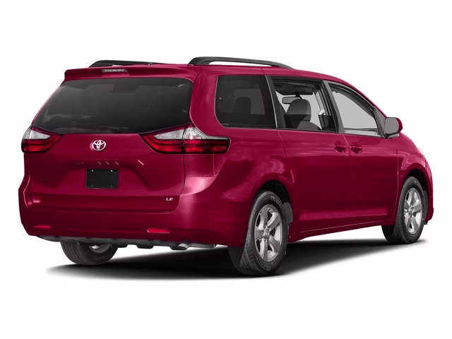 2016 Salsa Red Pearl Toyota Sienna LE FWD Crossover