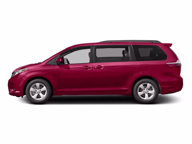2016 Salsa Red Pearl Toyota Sienna LE FWD Crossover
