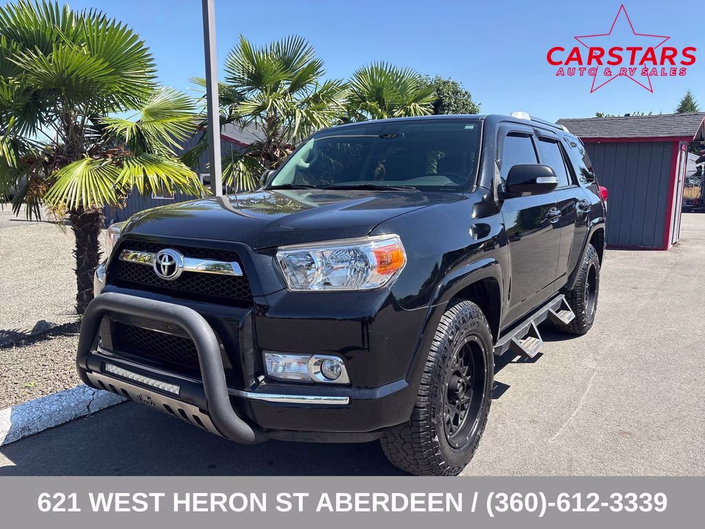 2011 Black Toyota 4Runner SR5 4X4 SUV