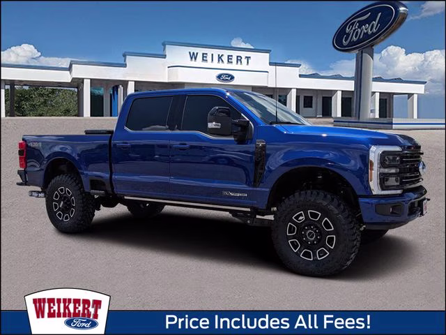 2026 Argon Blue Metallic Ford Super Duty F-250 SRW Platinum 4X4 Truck