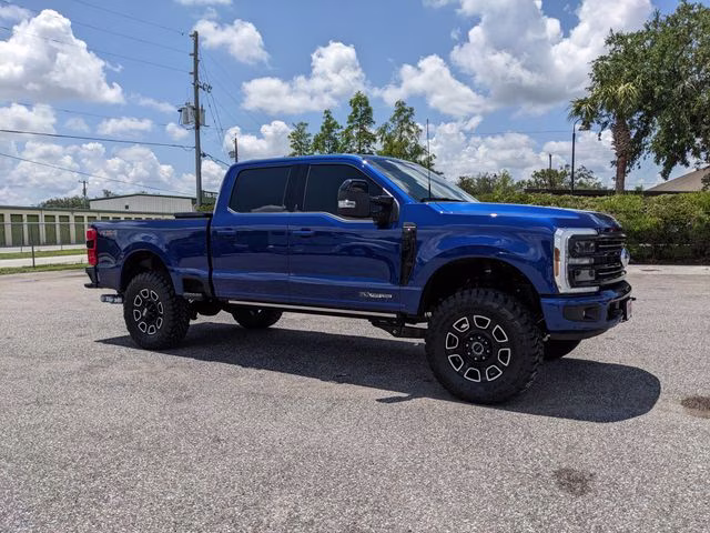 2026 Argon Blue Metallic Ford Super Duty F-250 SRW Platinum 4X4 Truck
