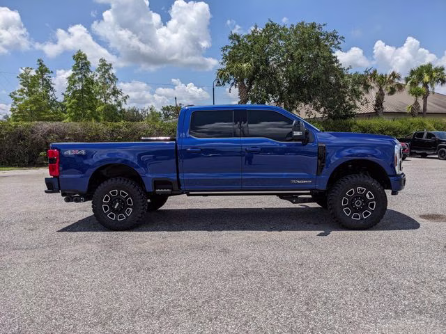 2026 Argon Blue Metallic Ford Super Duty F-250 SRW Platinum 4X4 Truck