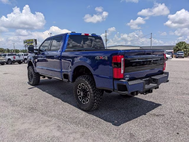 2026 Argon Blue Metallic Ford Super Duty F-250 SRW Platinum 4X4 Truck