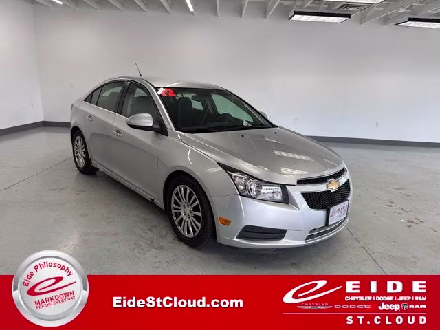 2012 Silver Ice Metallic Chevrolet Cruze ECO FWD Sedan