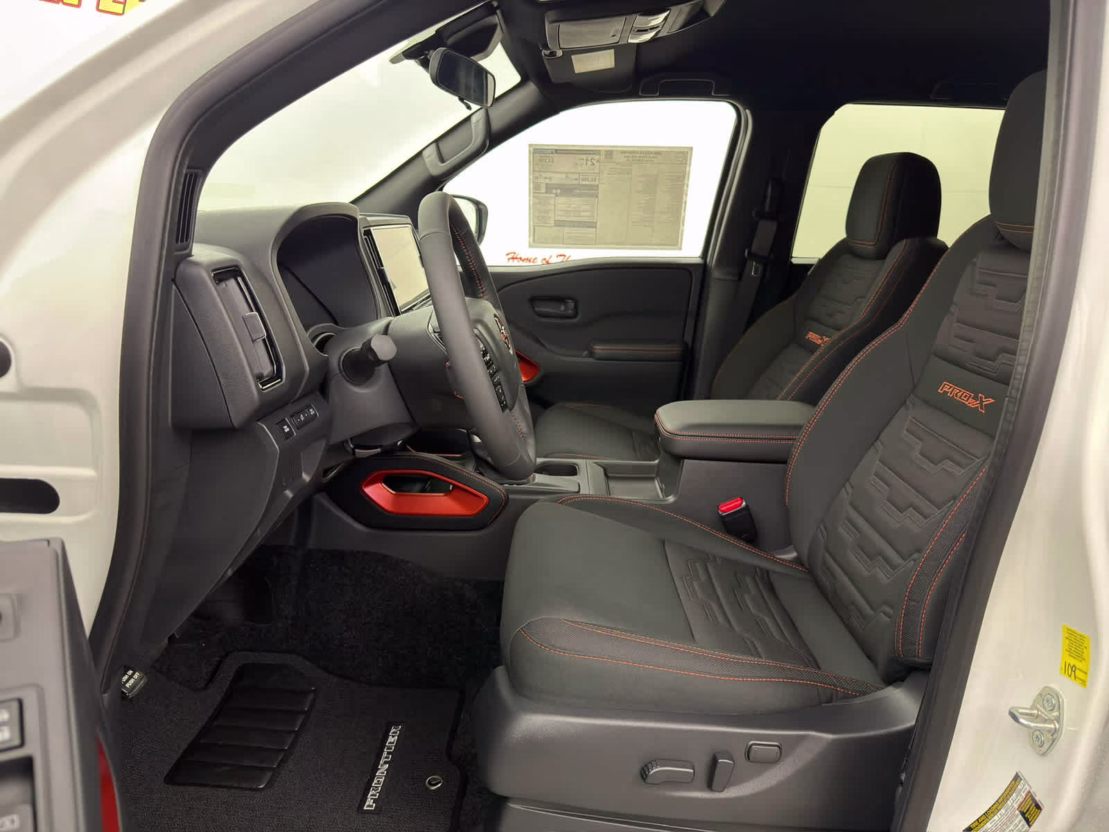 2026 Glacier White Nissan Frontier PRO-X RWD Truck