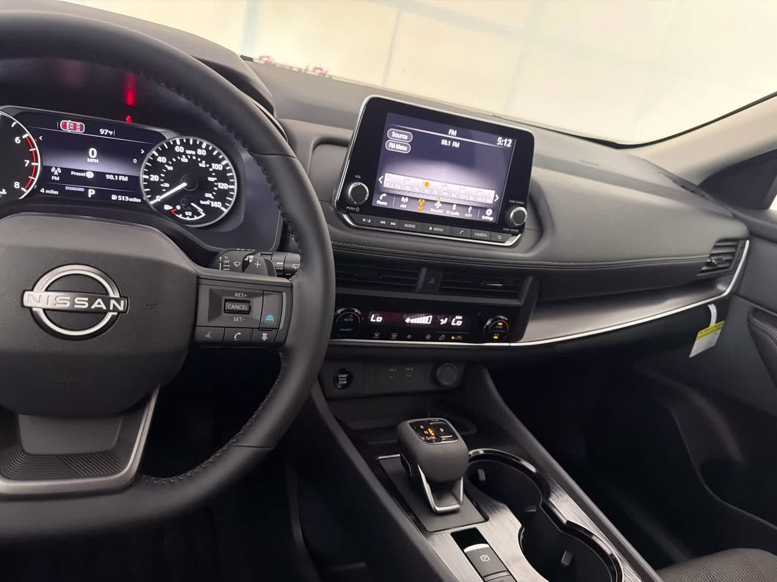 2026 Everest White Pearl Tricoat Nissan Rogue SV FWD SUV