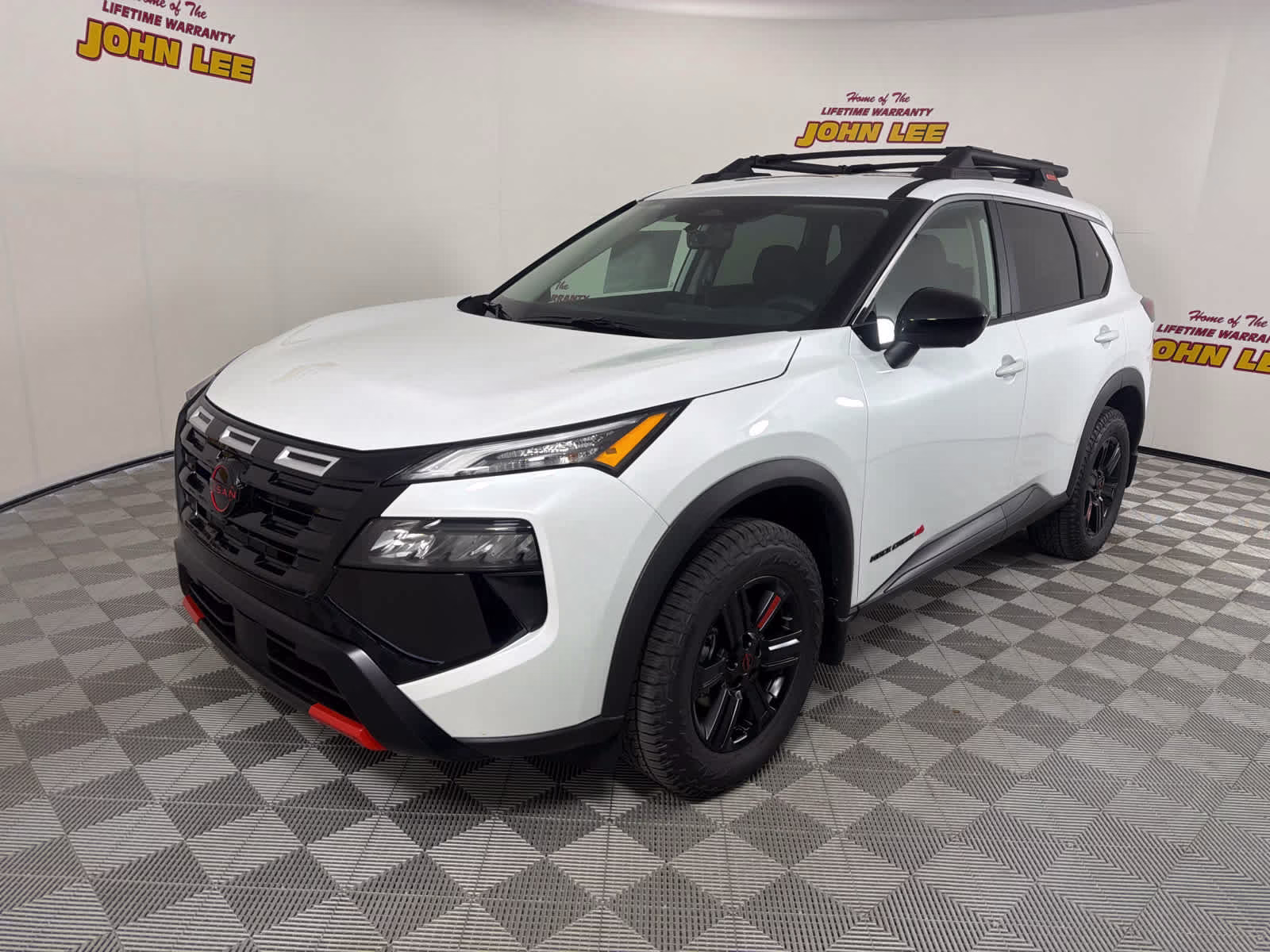 2026 Everest White Pearl Tricoat Nissan Rogue Rock Creek AWD SUV