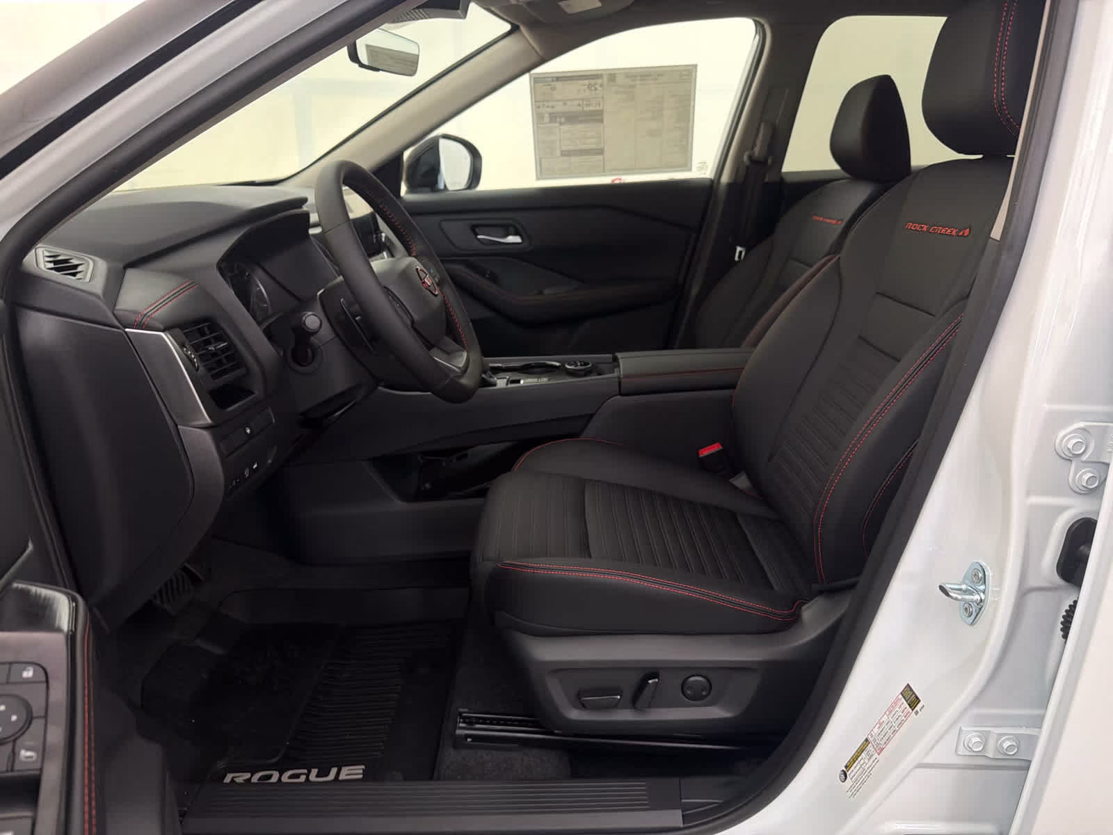 2026 Everest White Pearl Tricoat Nissan Rogue Rock Creek AWD SUV