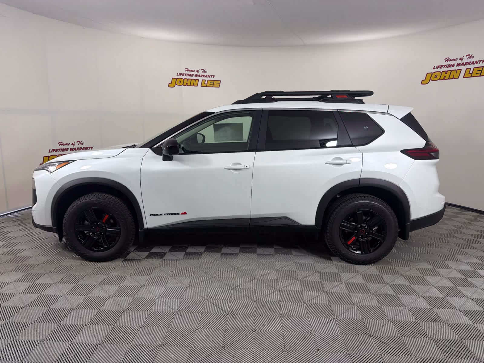 2026 Everest White Pearl Tricoat Nissan Rogue Rock Creek AWD SUV