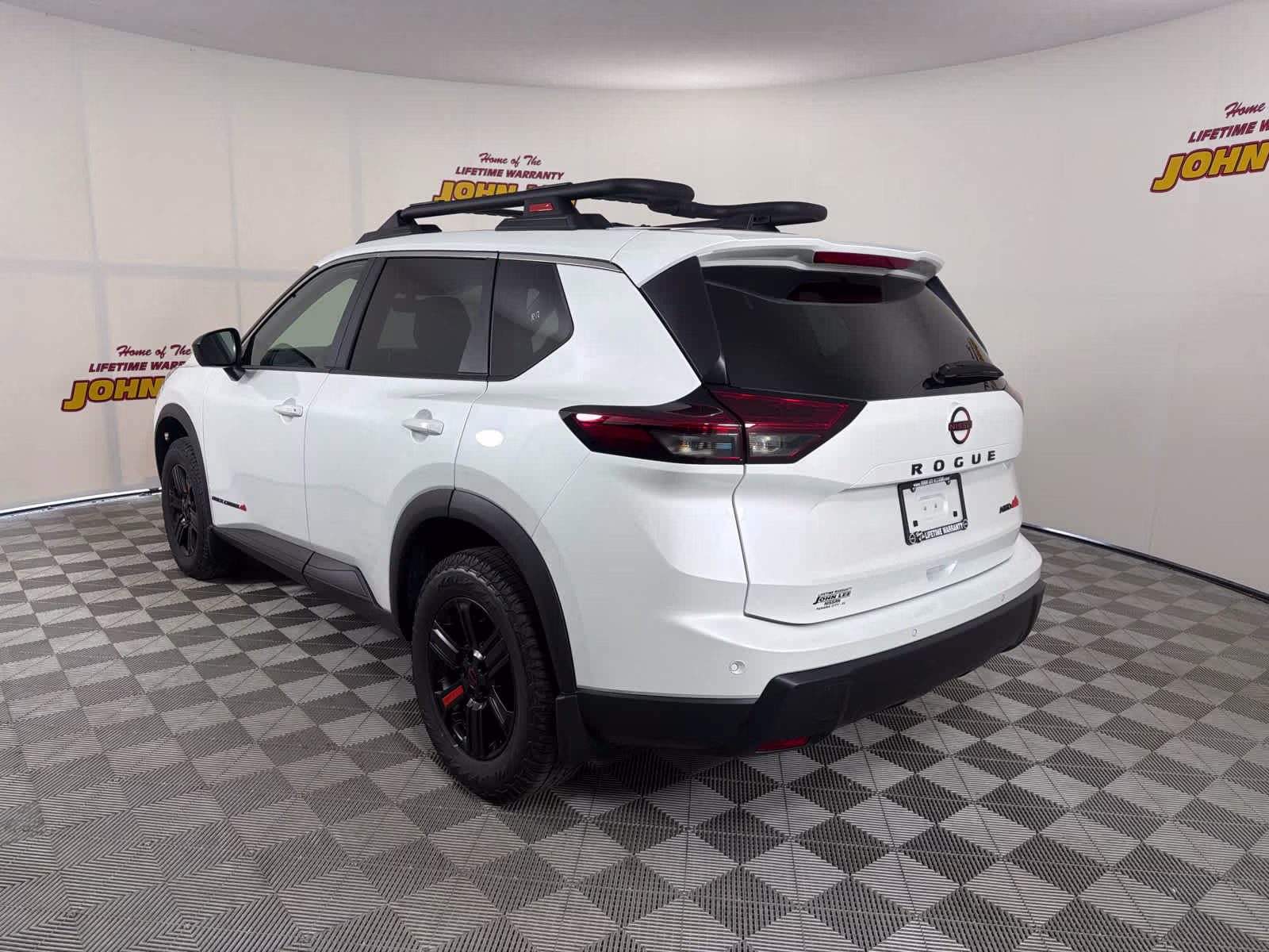 2026 Everest White Pearl Tricoat Nissan Rogue Rock Creek AWD SUV