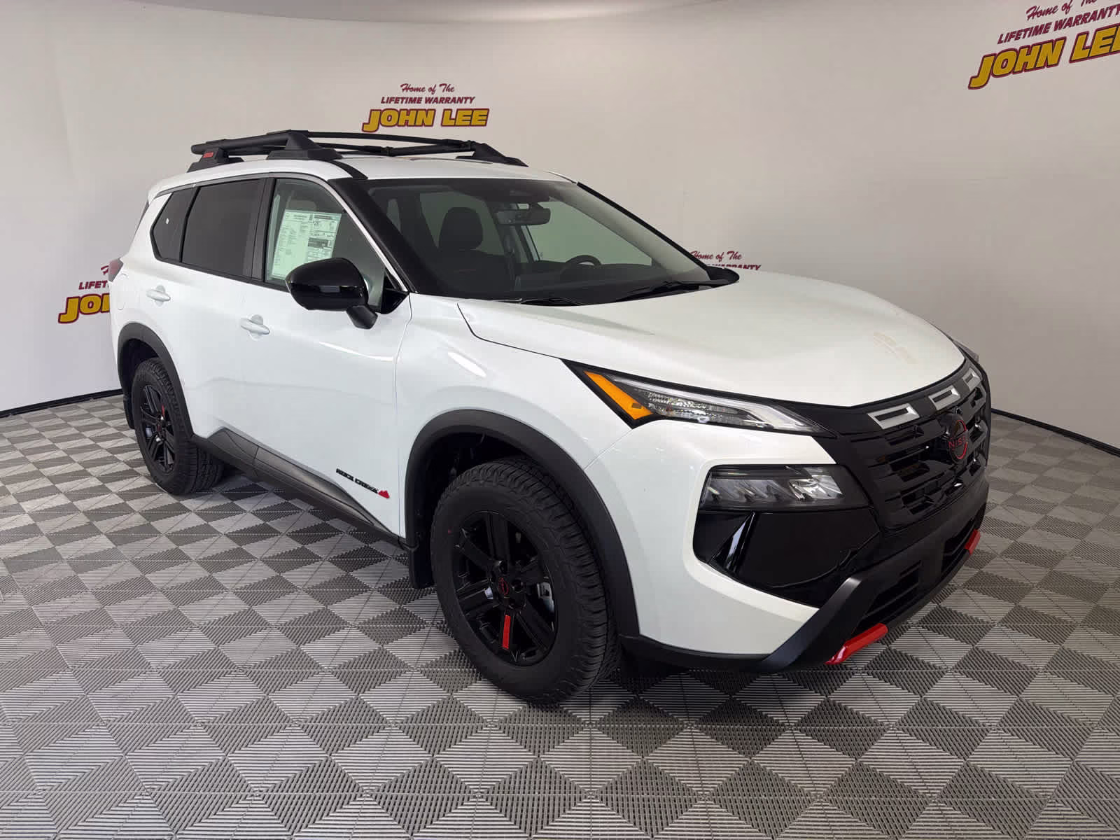 2026 Everest White Pearl Tricoat Nissan Rogue Rock Creek AWD SUV