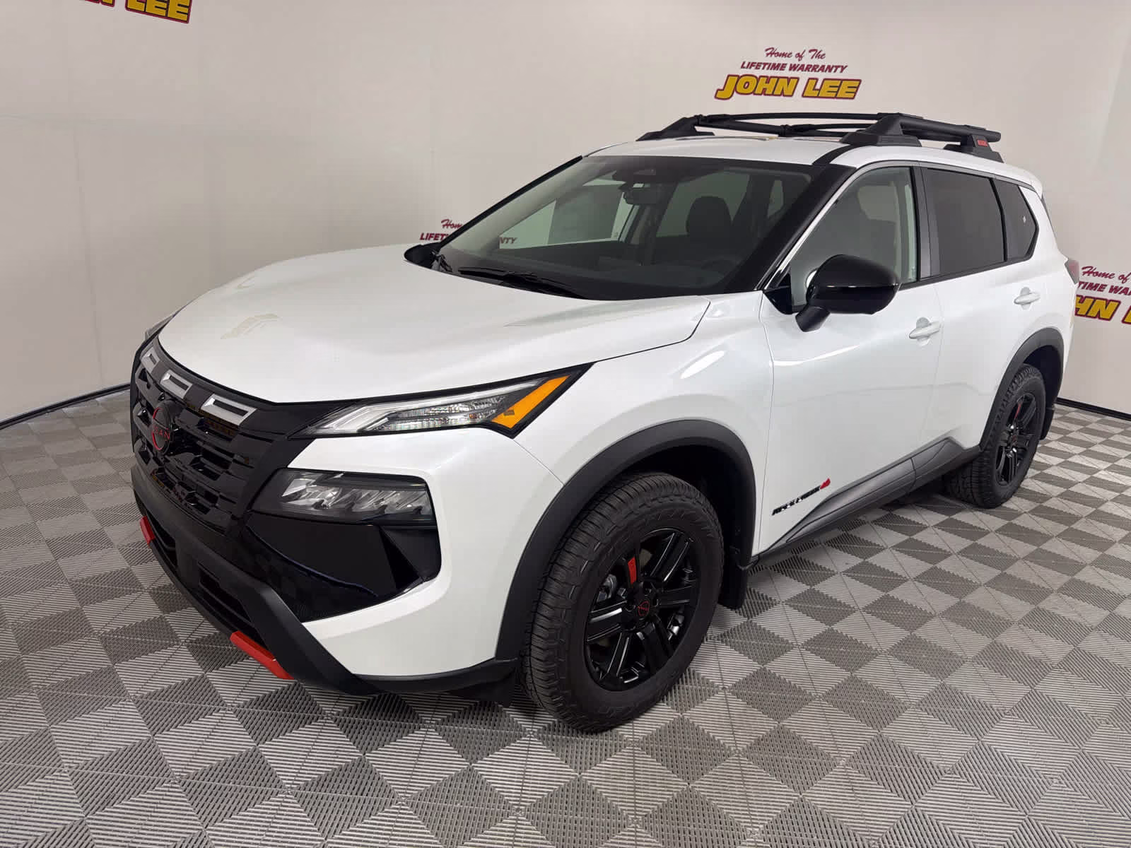 2026 Everest White Pearl Tricoat Nissan Rogue Rock Creek AWD SUV