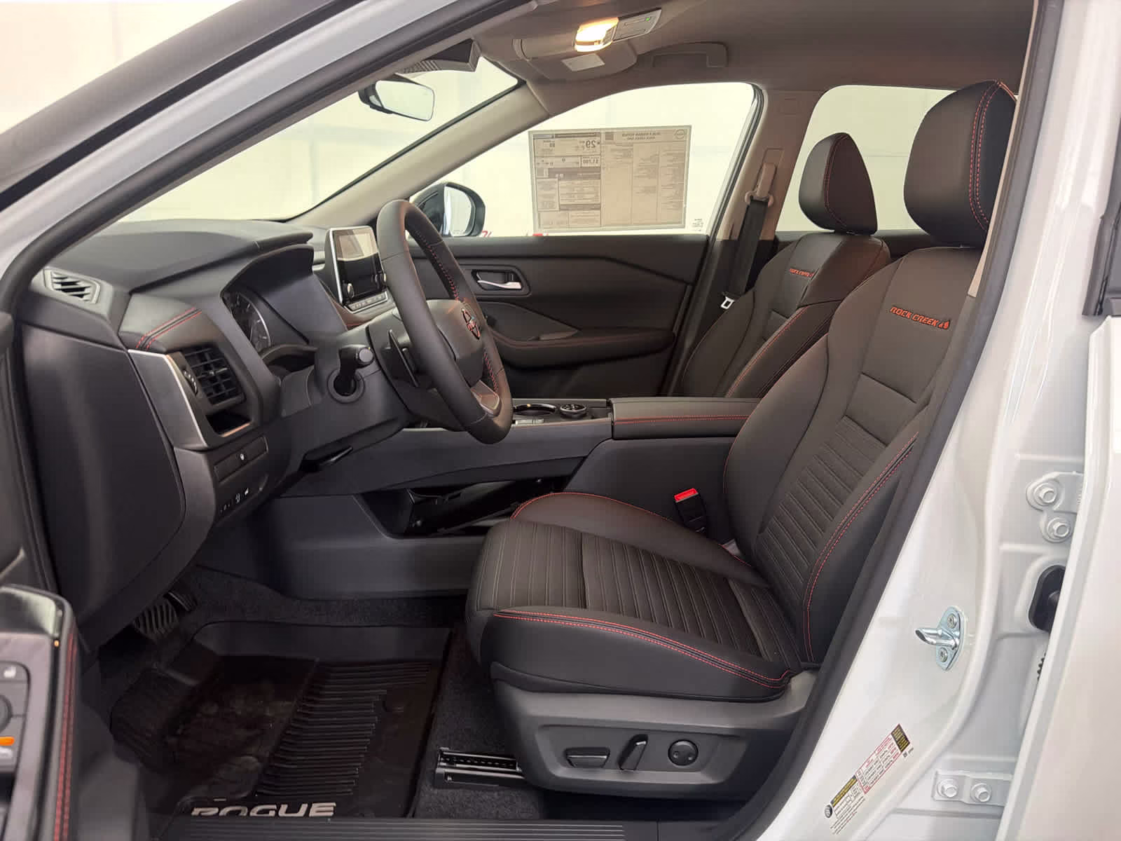 2026 Everest White Pearl Tricoat Nissan Rogue Rock Creek AWD SUV