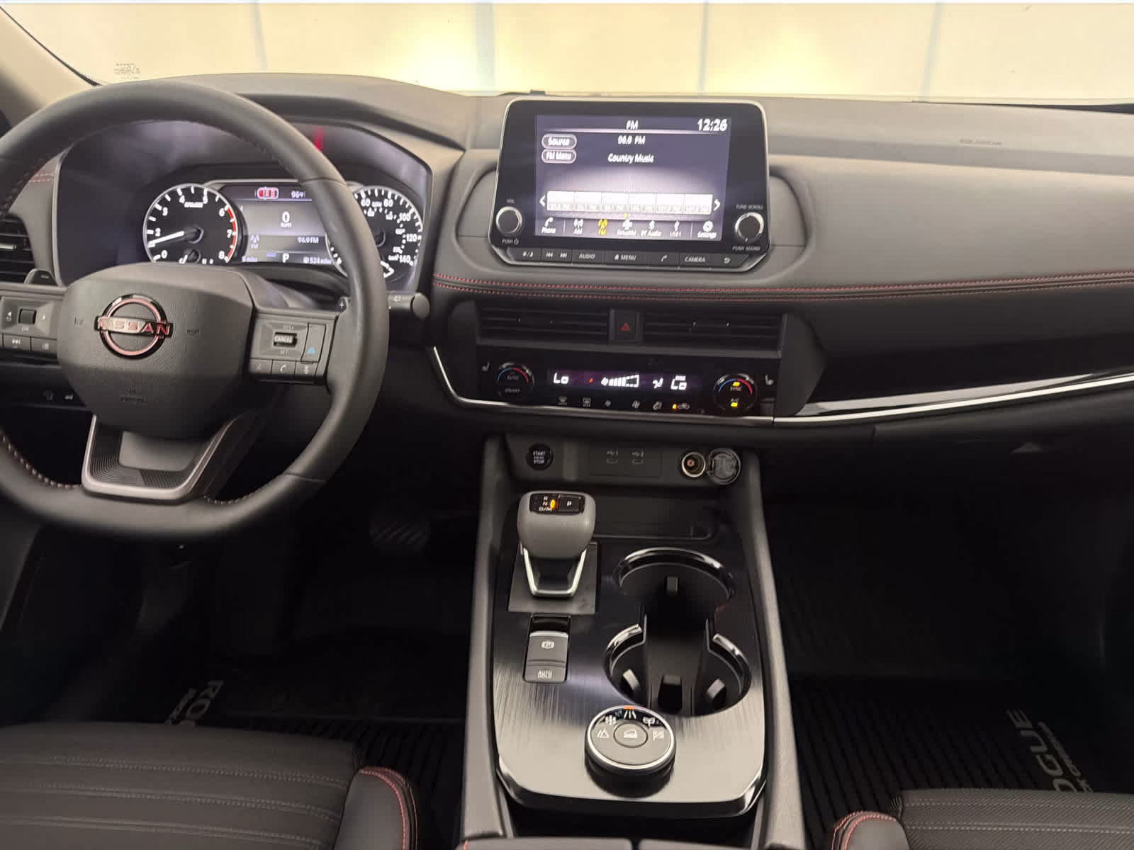 2026 Everest White Pearl Tricoat Nissan Rogue Rock Creek AWD SUV
