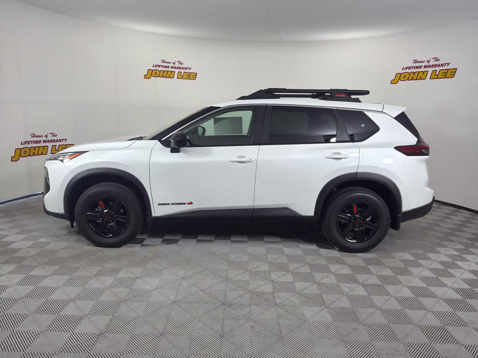 2026 Everest White Pearl Tricoat Nissan Rogue Rock Creek AWD SUV