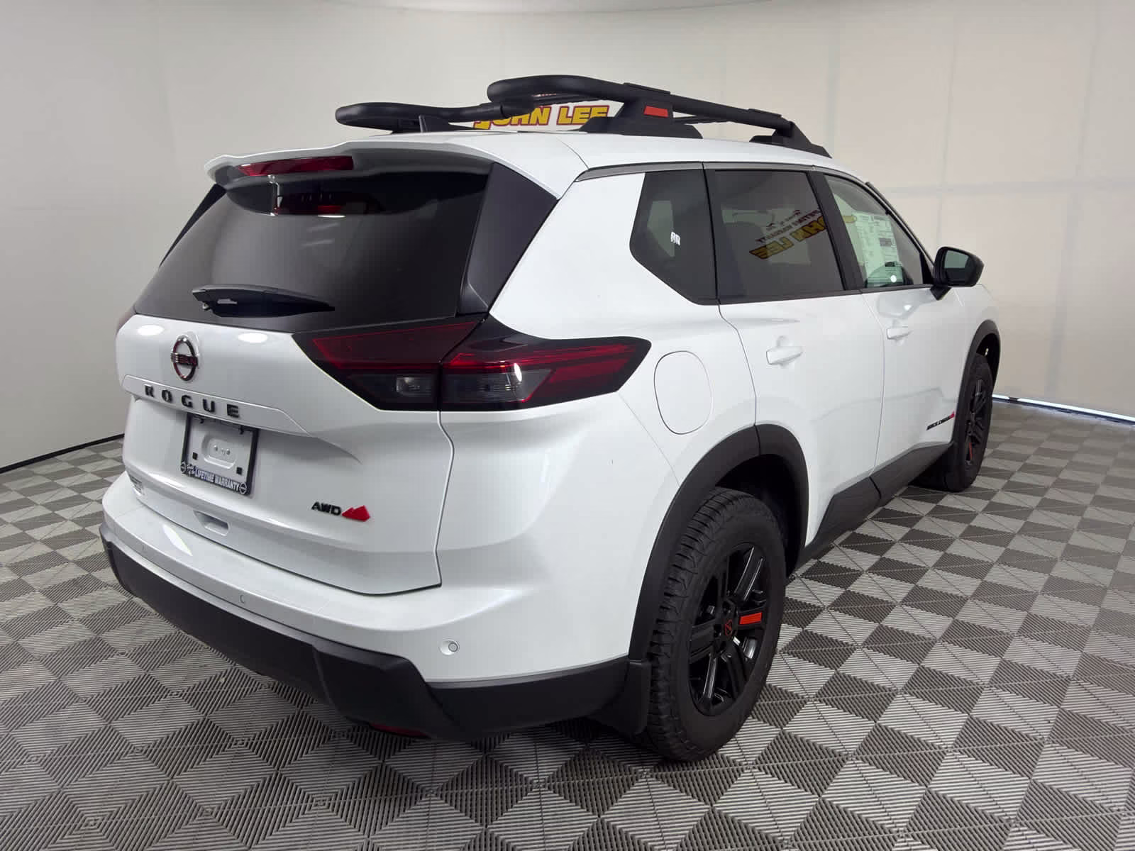 2026 Everest White Pearl Tricoat Nissan Rogue Rock Creek AWD SUV
