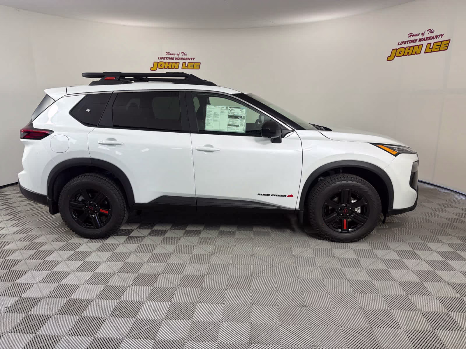 2026 Everest White Pearl Tricoat Nissan Rogue Rock Creek AWD SUV