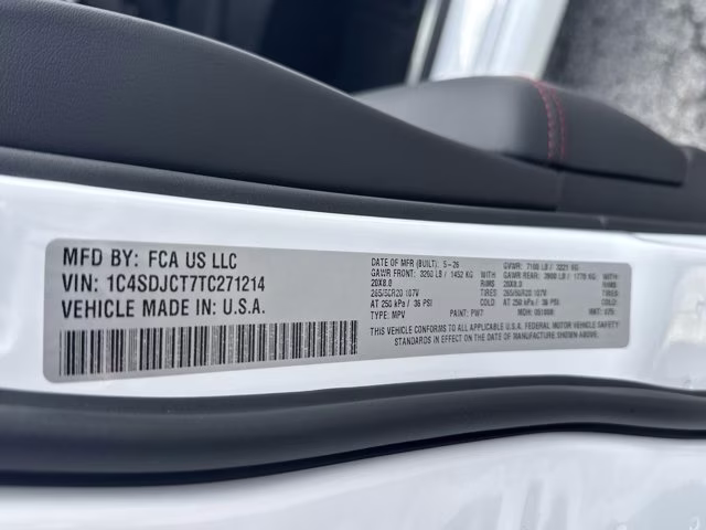 2026 White Knuckle Clearcoat Dodge Durango GT Premium HEMI V8 AWD SUV