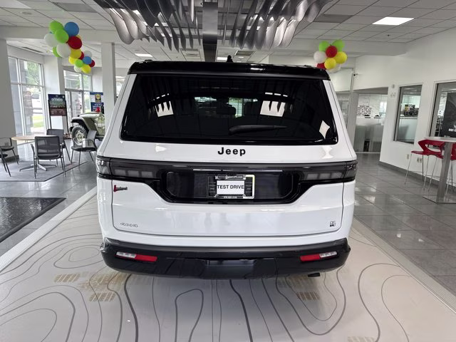 2026 Bright White Clearcoat Jeep Grand Wagoneer 85th Anniversary L 4X4 SUV
